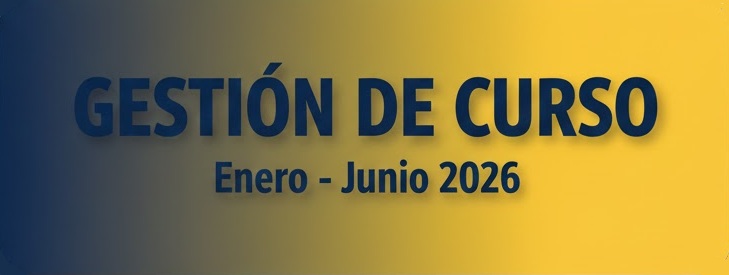 Gestión de Curso Enero- Junio 2026